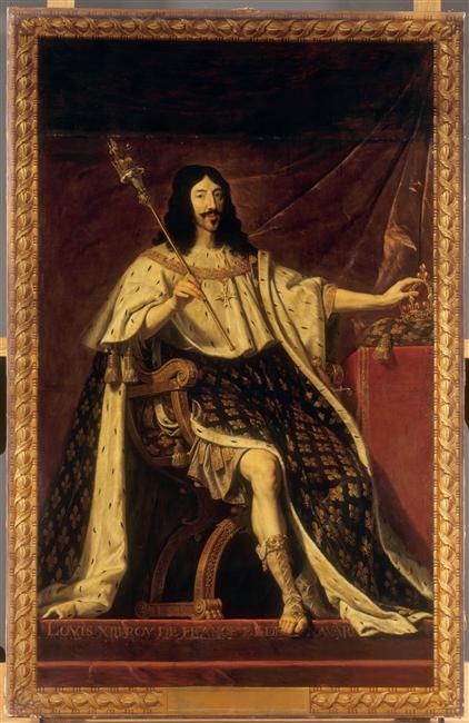 Philippe de Champaigne, portrait de Louis XIII, © RMN